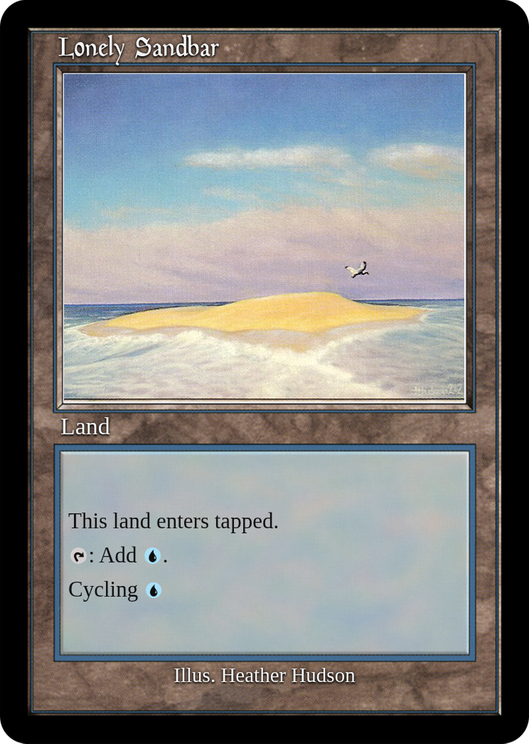 Lonely Sandbar